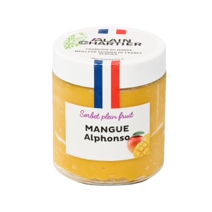 Pot de sorbet Mangue...