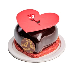 Pâtisserie coeur chocolat...