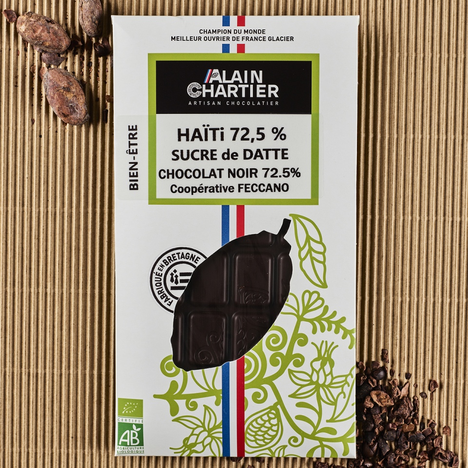 Haiti 72.5% / sucre de datte