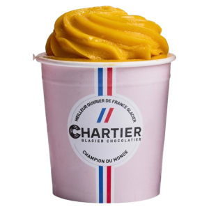 Petit pot de sorbet Mangue...