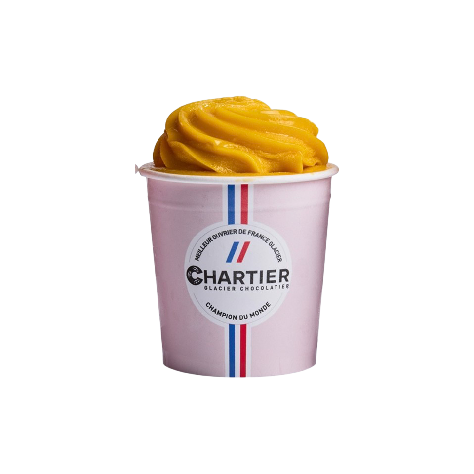 Petit pot de sorbet Mangue (110ml)
