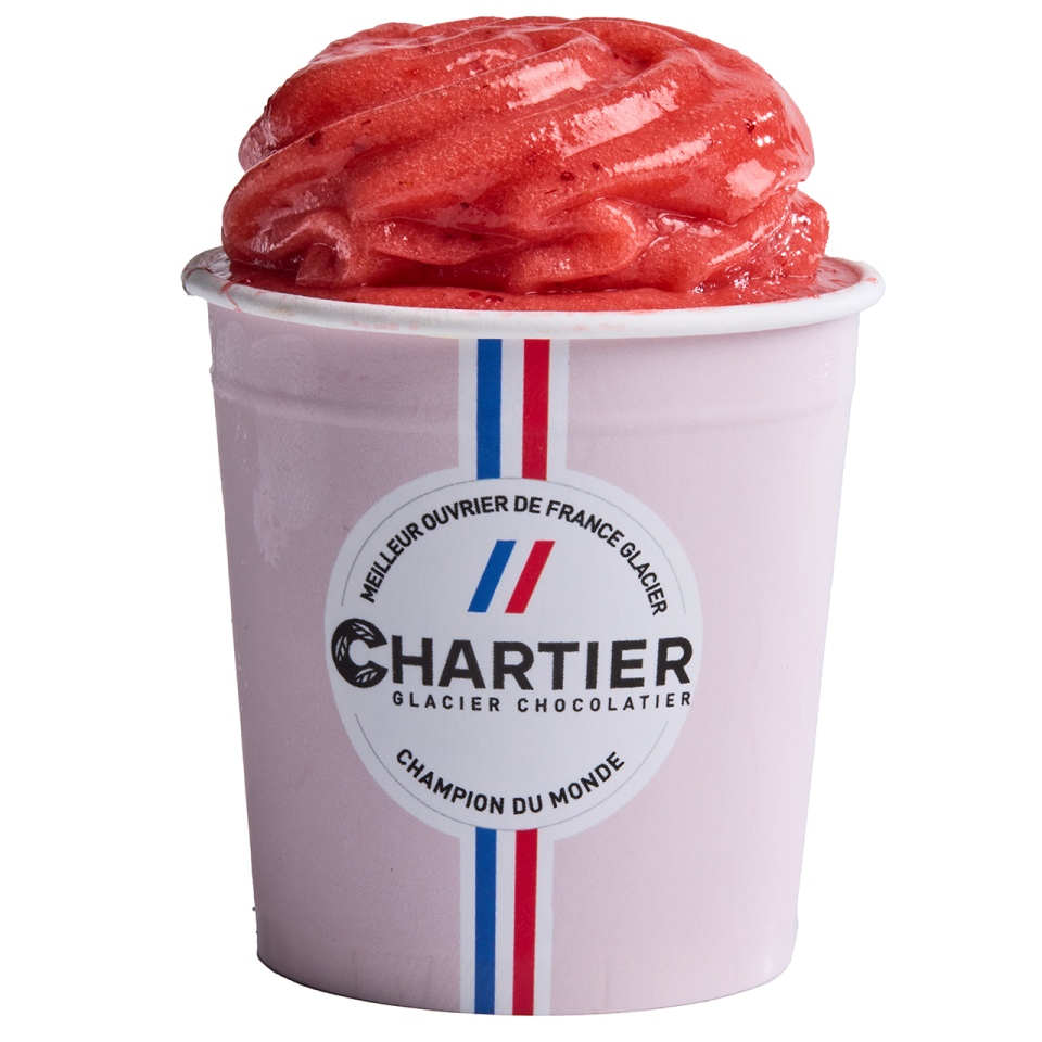 copy of Petit pot de sorbet Framboise du Morbihan (110 ml)