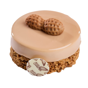 Tarte caramel cacahuètes