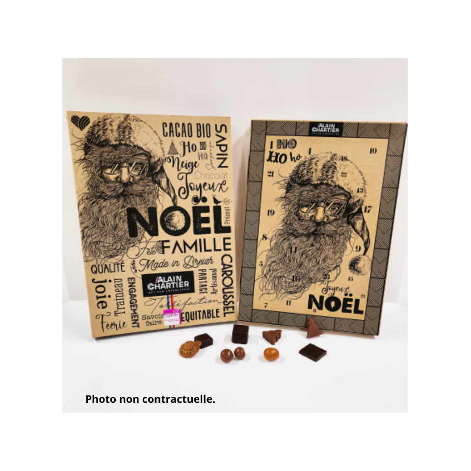 Calendrier de l'Avent Kraft