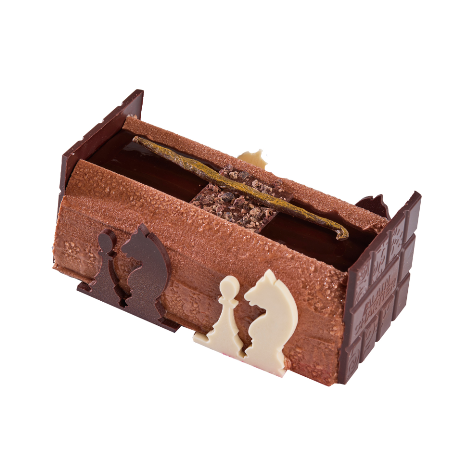 Bûche Les petits chevaux chocolat