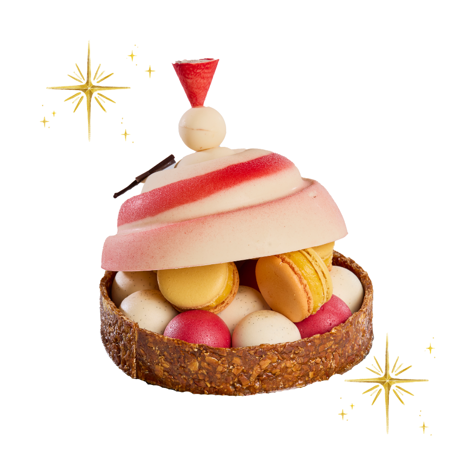 Bûche Glacée Ma toupie macarons