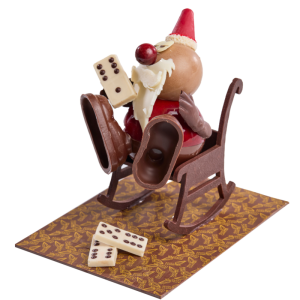 Le père Noël rocking chair