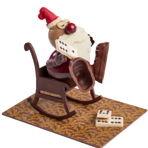 Le père Noël rocking chair