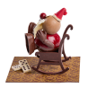 Le père Noël rocking chair