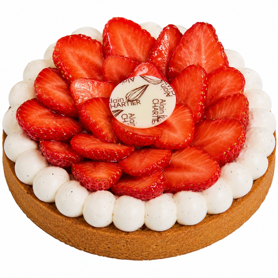 Tarte Vanille / Fraise