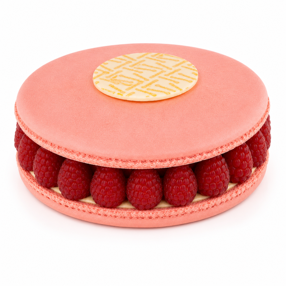 Macaron Framboises Amande