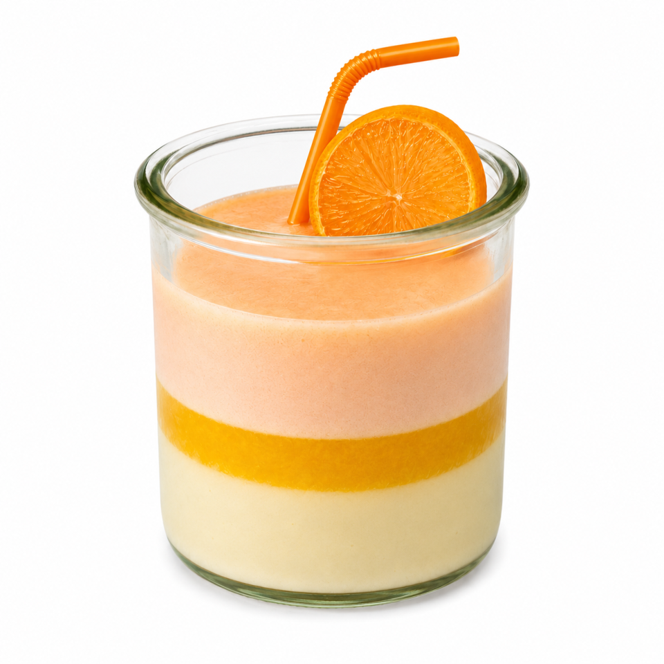 Verrine Orange Fizz
