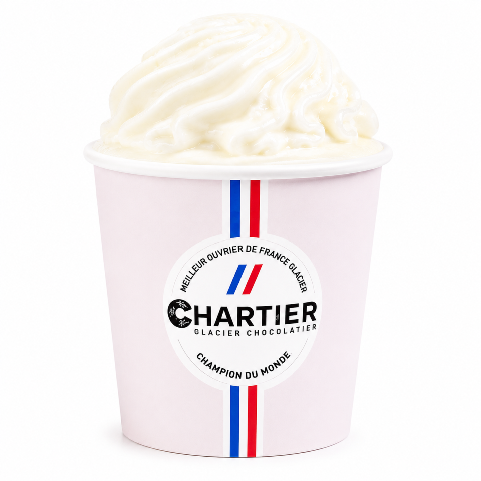 Petit pot de sorbet citron jaune (110ml)
