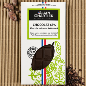 Tablette Chocolat 65 % sans...