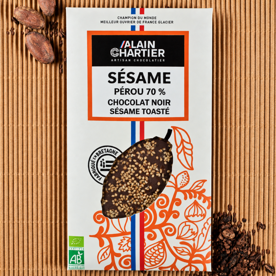 Pérou 70% / Sésames Toastés
