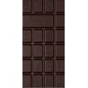 Tablette chocolat noir bio artisanal, Sao Tomé 72.5%. Alain CHARTIER