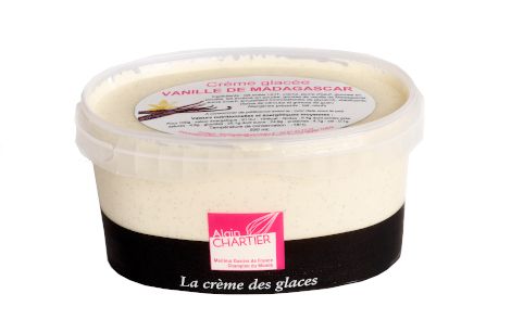 Crème glacée vanille de Madagascar