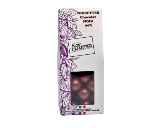 Grignotages Noisettes chocolat noir